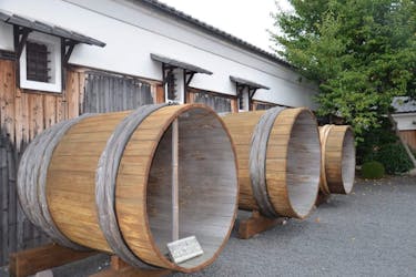 Visita a la cervecería de sake en Kioto